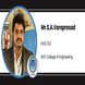 BVC College of Engineering, HOD, ECE: Mr.S.A.Varaprasad Interview